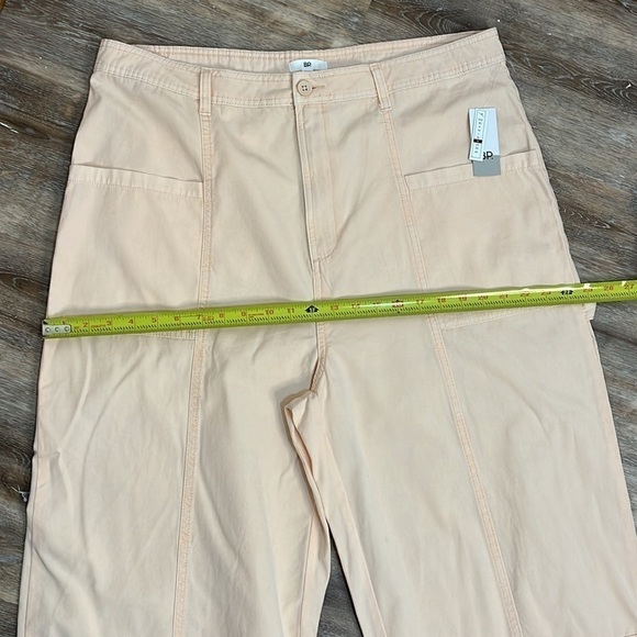 NWT BP. Nordstrom Womens Pants Wide Leg Cargo Coral Size 1X Ankle Summer Spring - Picture 11 of 16